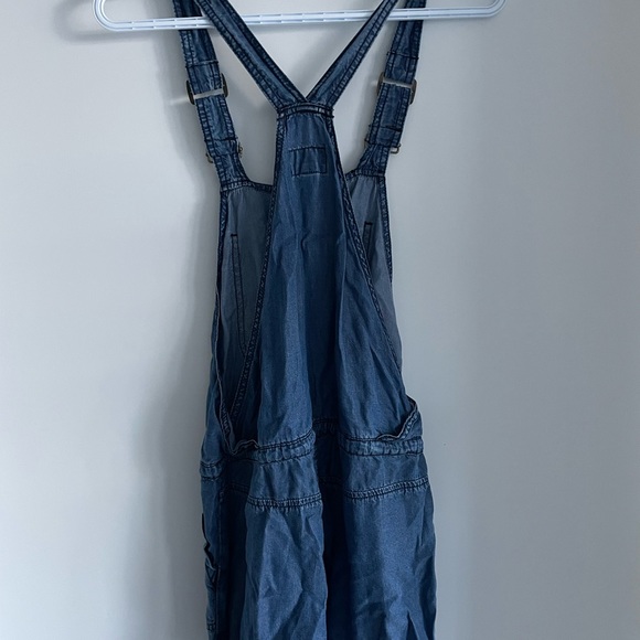 American Eagle Denim Overall Romper XXS - Picture 3 of 3
